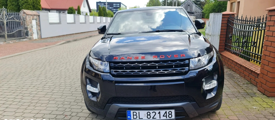 Land Rover Range Rover Evoque cena 82500 przebieg: 76000, rok produkcji 2011 z Łomża małe 704